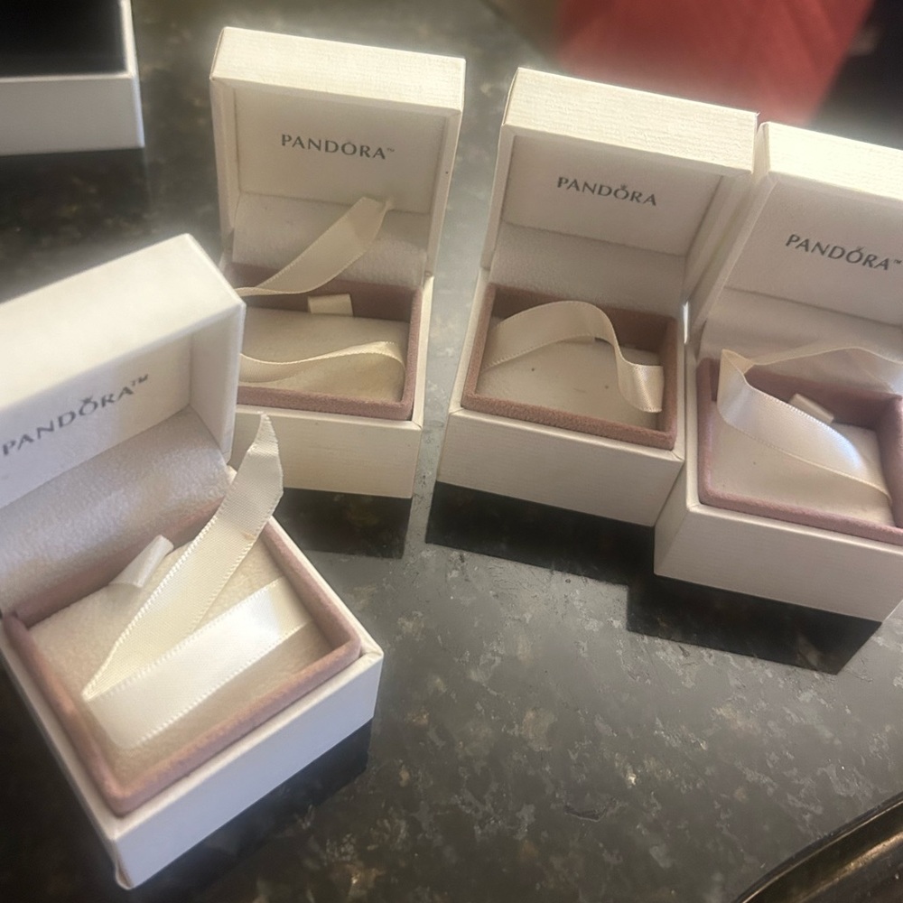 Pandora charm boxes (4)